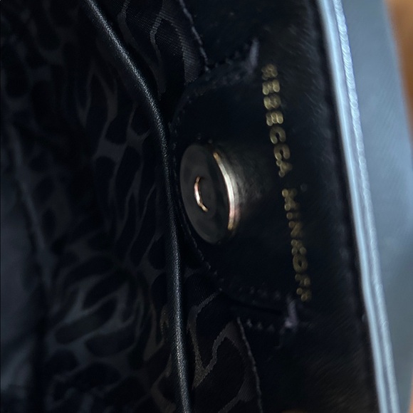 Rebecca Minkoff stars and moon small bucket Bag with Gold Accents, chain - Picture 6 of 7